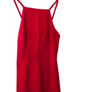 French Connection Red Scarlet Mini Dress Size 0